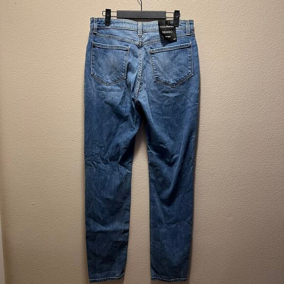Monfrere Men's Deniro Straight Jeans Denim Cotton Mid-Rise Medium Wash Size 32 - Picture 4 of 10